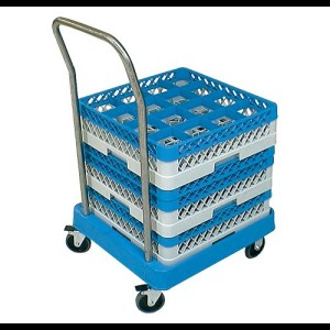 Korven Transportwagen - met duwbeugel