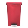Pedaalemmer Front Step rood, 50L