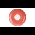 Schotel espresso rood 120mm