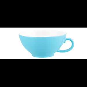Theekop blauw 140cc