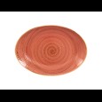 Schaal ovaal Twirl Coral 320x230mm