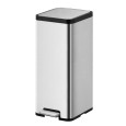 Ecomaid pedaalemmer grijs mat rvs 30L