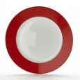Bord met brede rand Rood 170mm