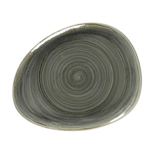 Bord plat organic Spot Peridot 280x226x22mm