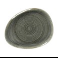 Bord plat organic Spot Peridot 280x226x22mm