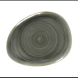 Bord plat organic Spot Peridot 280x226x22mm