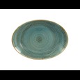 Schaal ovaal Twirl Lagoon 320x230mm