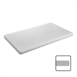 Snijblad wit glad - 400x250x20mm