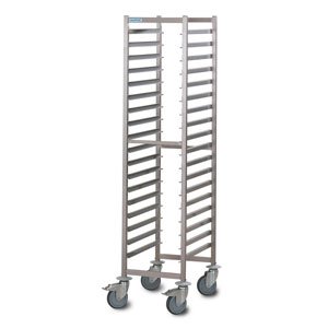 Regaalwagen hoge uitvoering 1/1 GN 18 U-geleiders