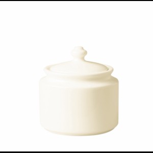 Suikerpot met deksel Banquet off white 270cc