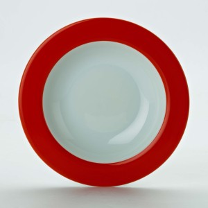 Bord rood 170mm *nieuw