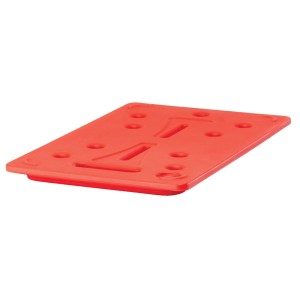 Warmte element 1/1Gn GoBox hot red